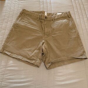 GAP Olive Shorts (Size 36 Waist, 7 inch inseam)
